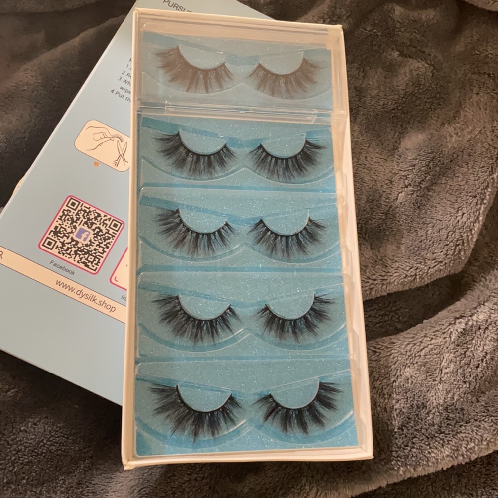 Faux Mink cat eye eyelashes